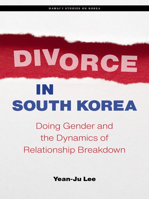 Cover image for Divorce in South Korea
